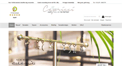 Desktop Screenshot of capricci.nl
